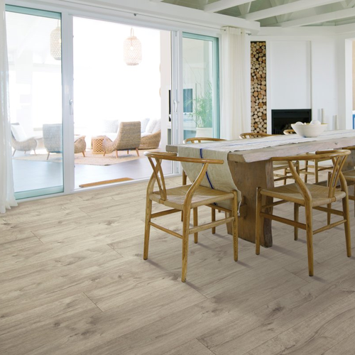 Richmond Flooring Showroom providing laminate flooring for your space  in Mount Pleasant, UT - Tanner Place - Artifact Oak